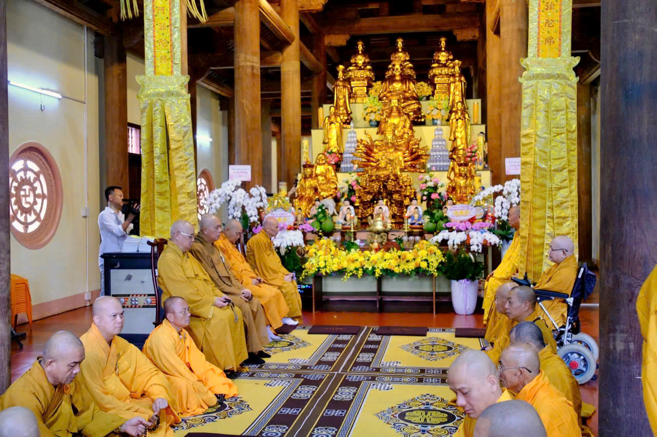 Thiền viện Trúc Lâm Tây Nguyên trang nghiêm tổ chức Lễ Tự tứ